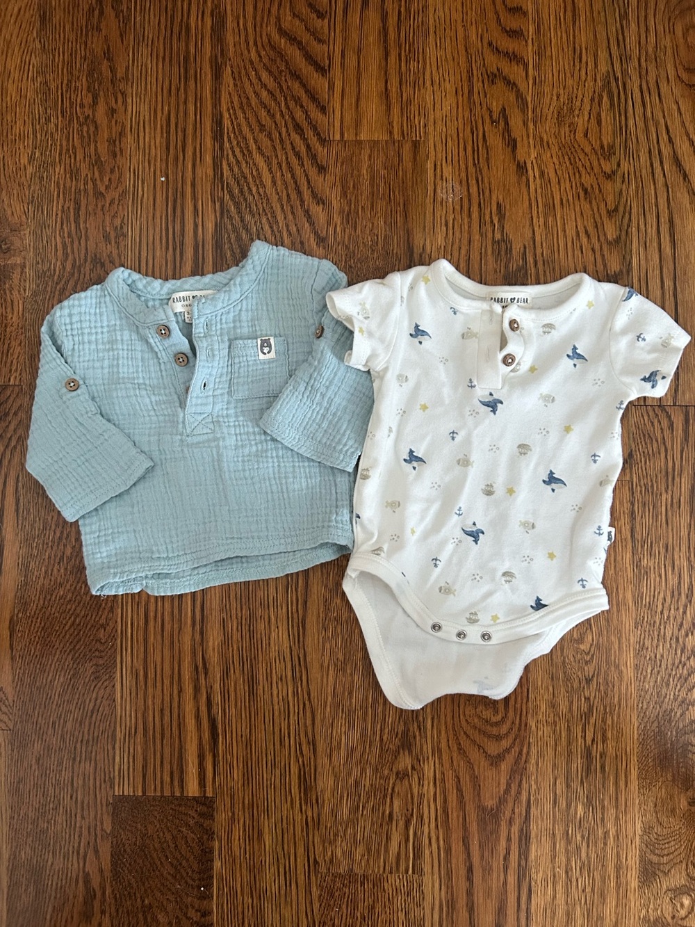 Rabbit + Bear Henley Shirts